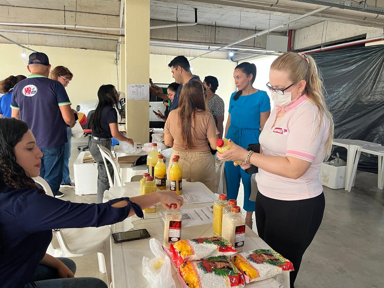 produtos do círio na feira artesanal da ADEPARÁ