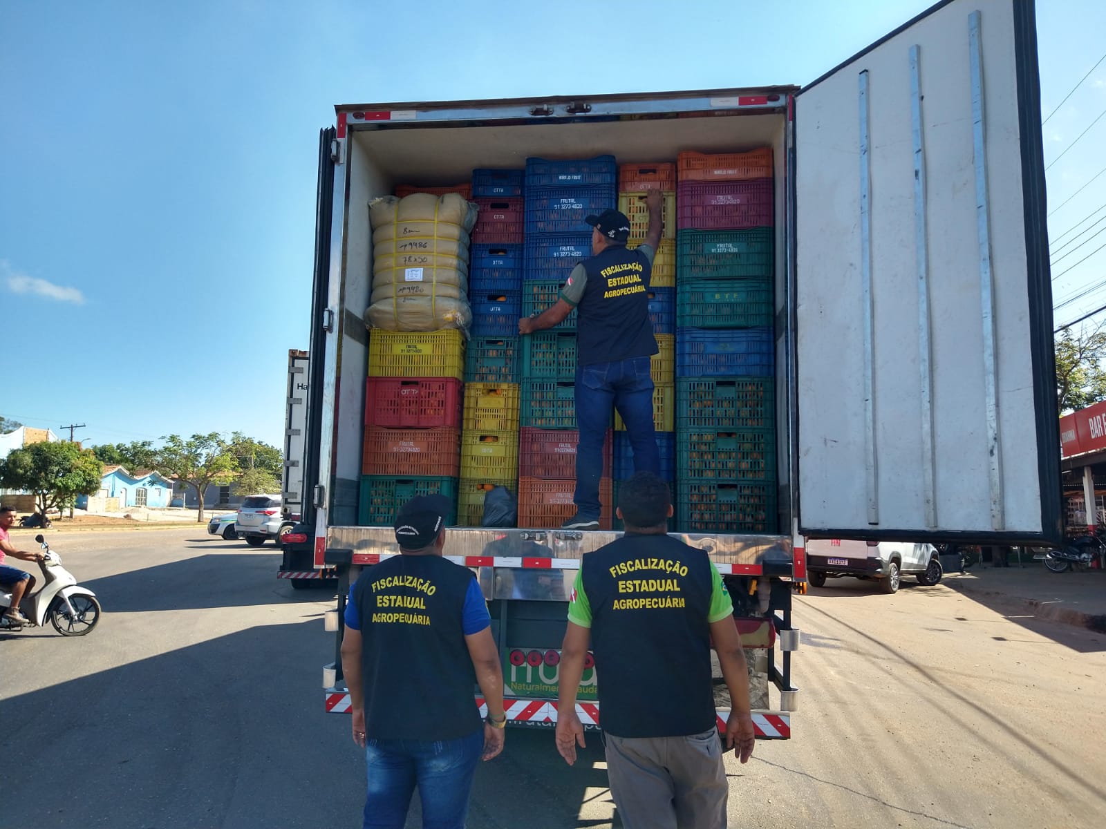 fiscalização agropecuária nas estradas do Pará