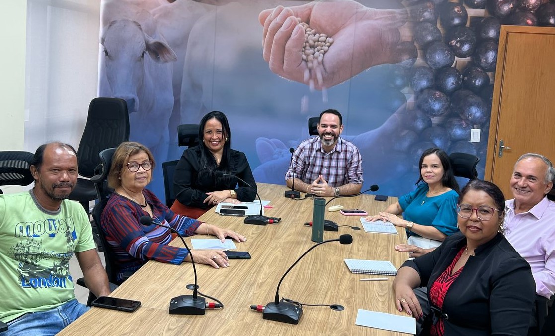 reunião da equipe da corregedoria com o diretor-geral 