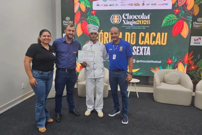 Equipe da Adepará responsável pela certificação de mais uma agroindústria no Xingu