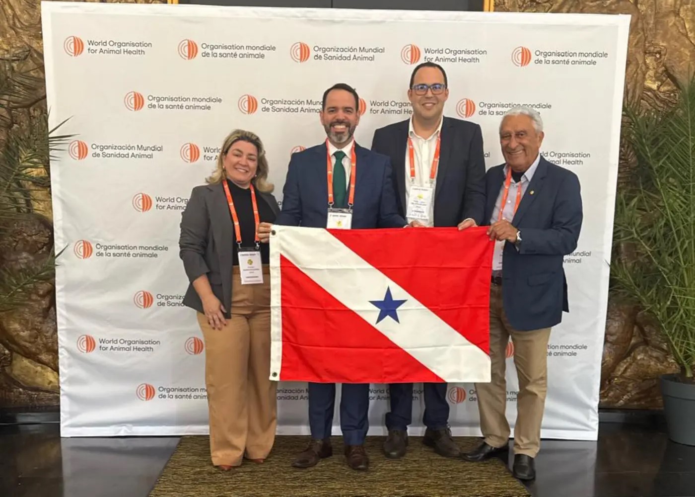 Equipe da ADEPARÁ e representantes do setor produtivo na OMSA 2025