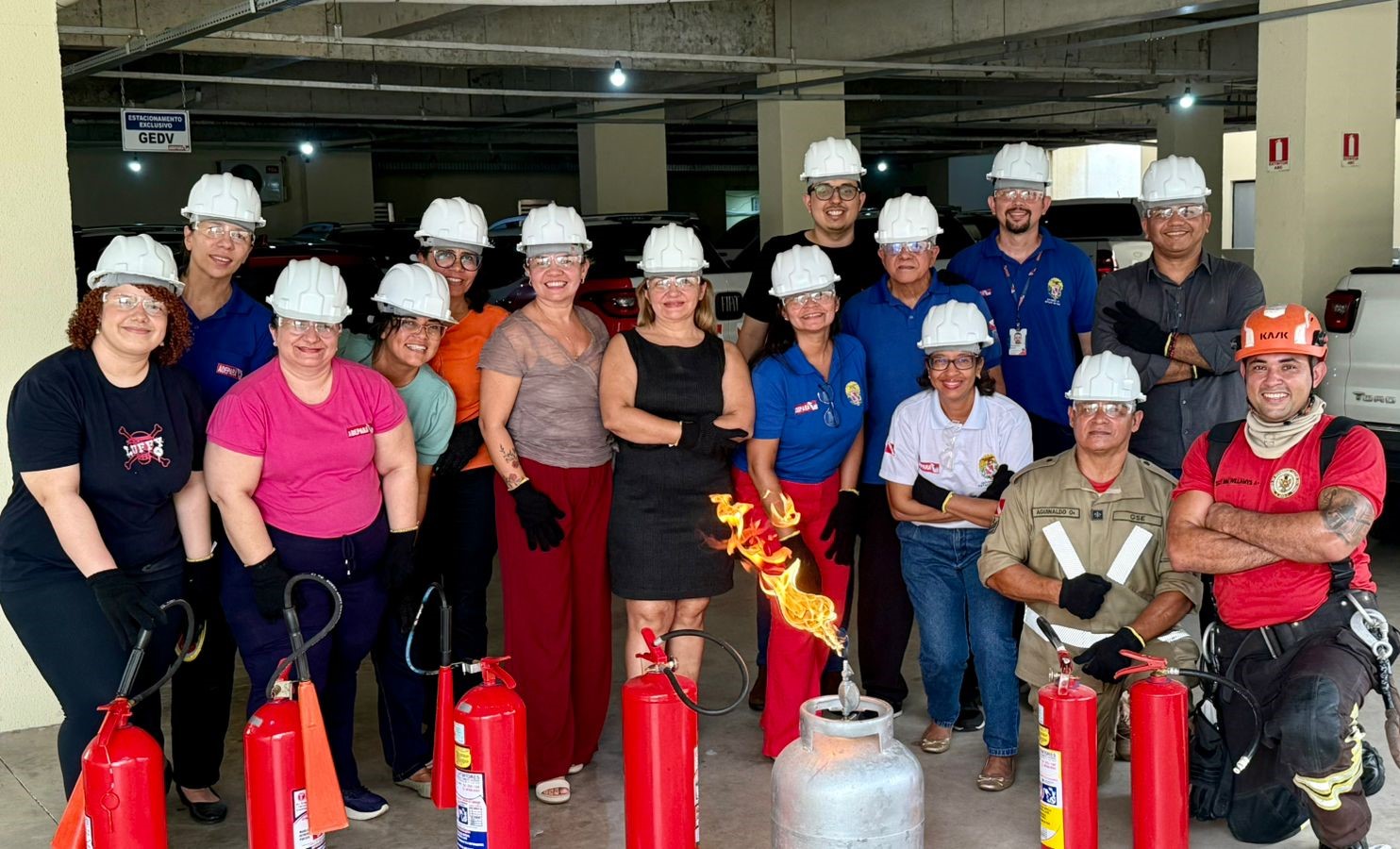 Turma Curso Brigada de Incêndio