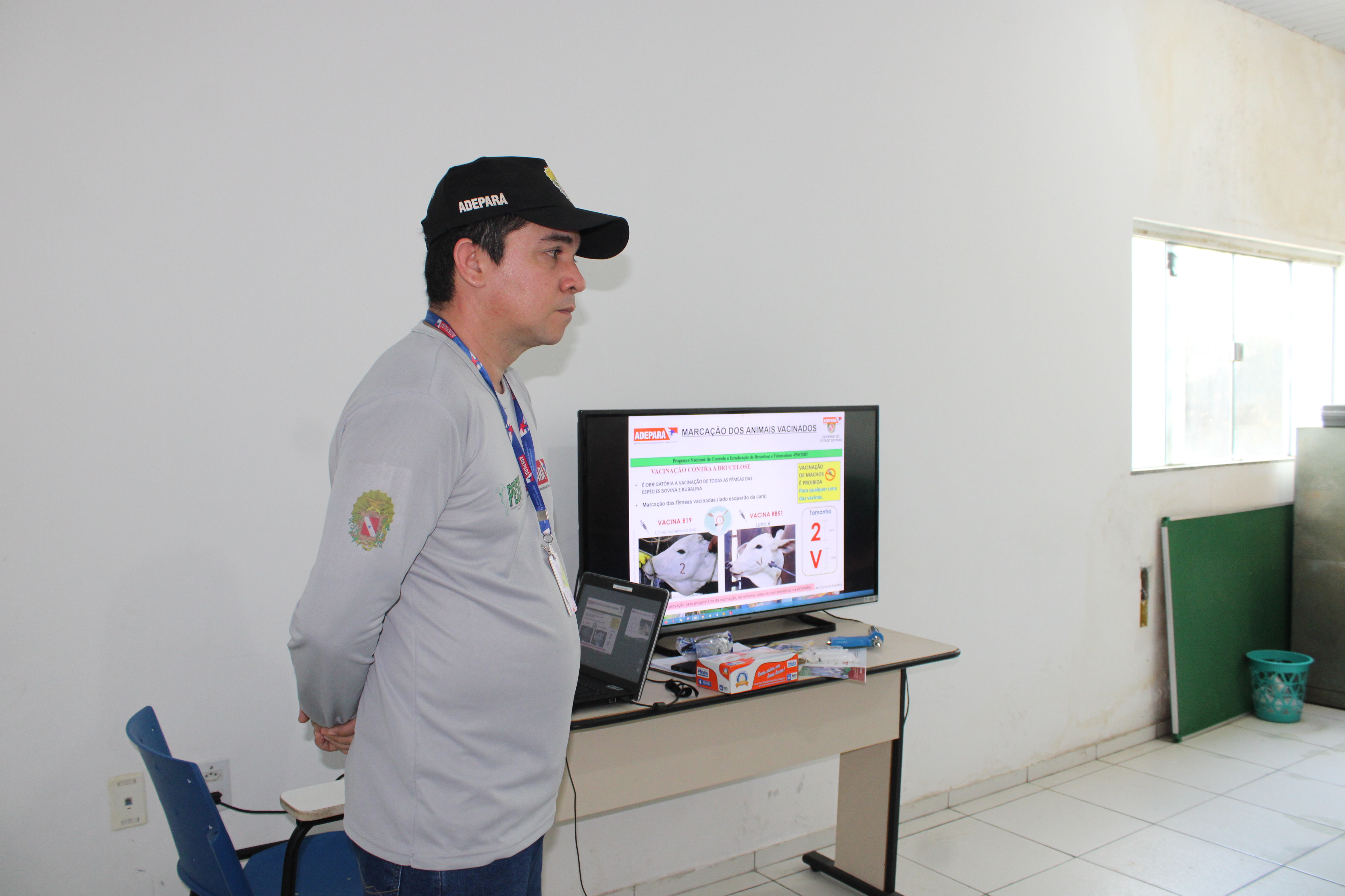 veterinário Gerlan Alvarenga ministrou o curso