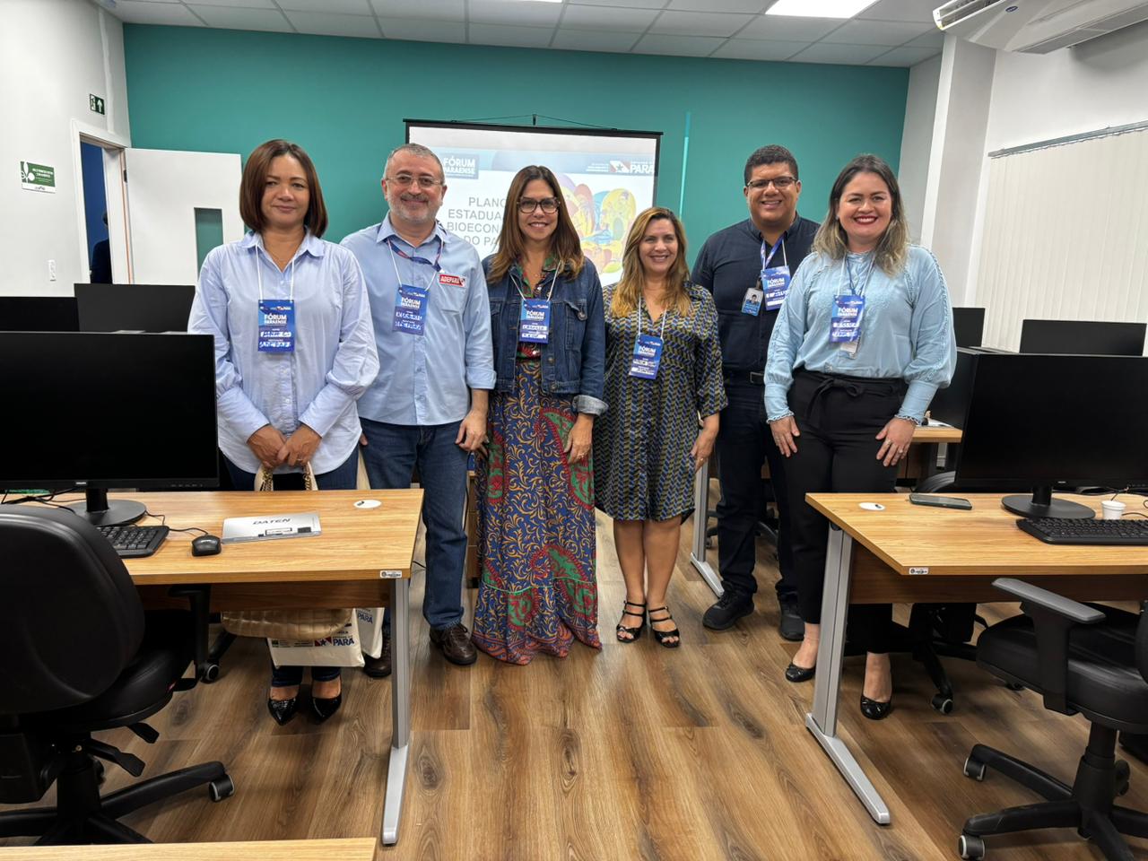 Servidores da coordenadoria de planejamento