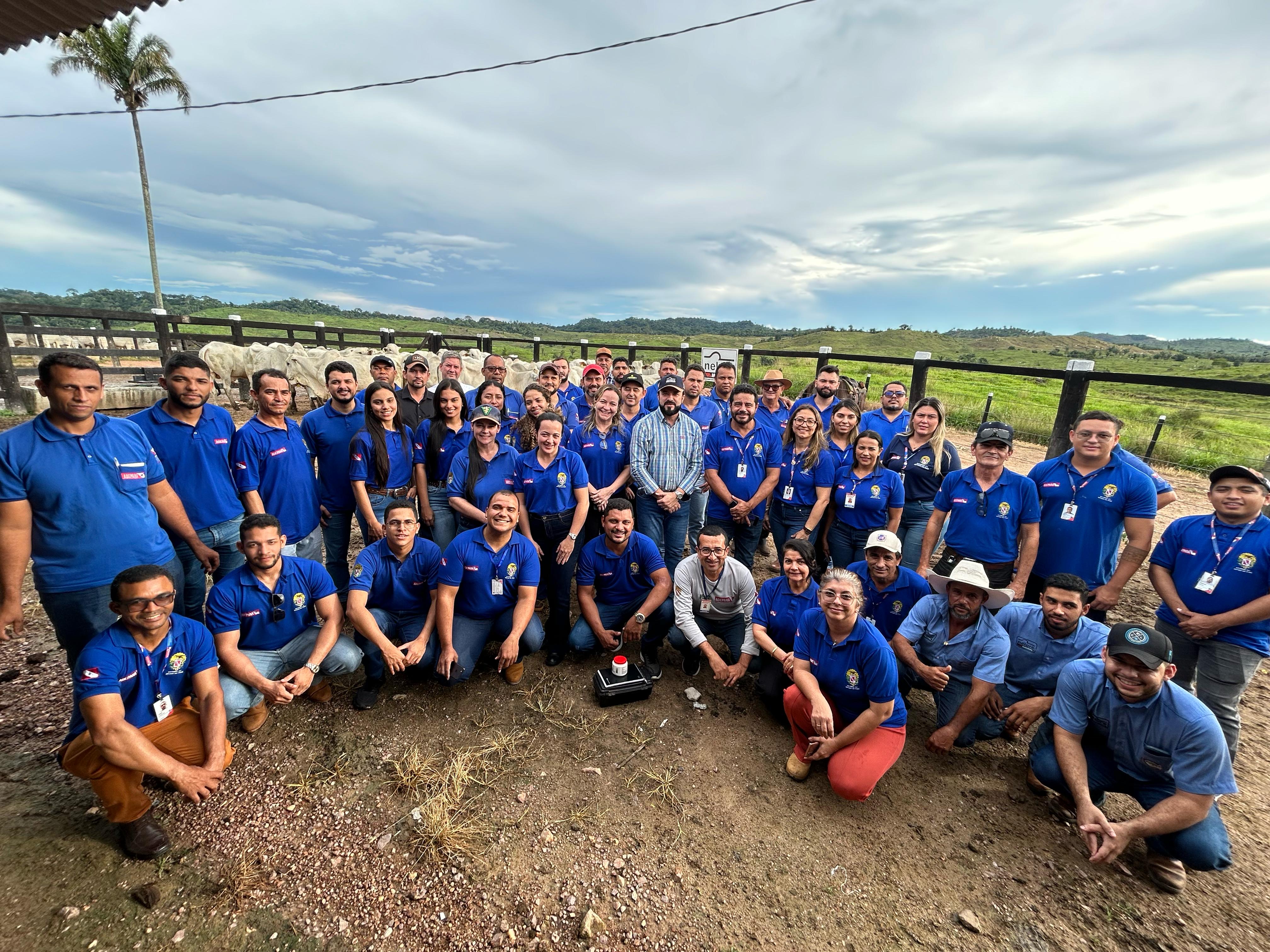 turma que participou do treinamento