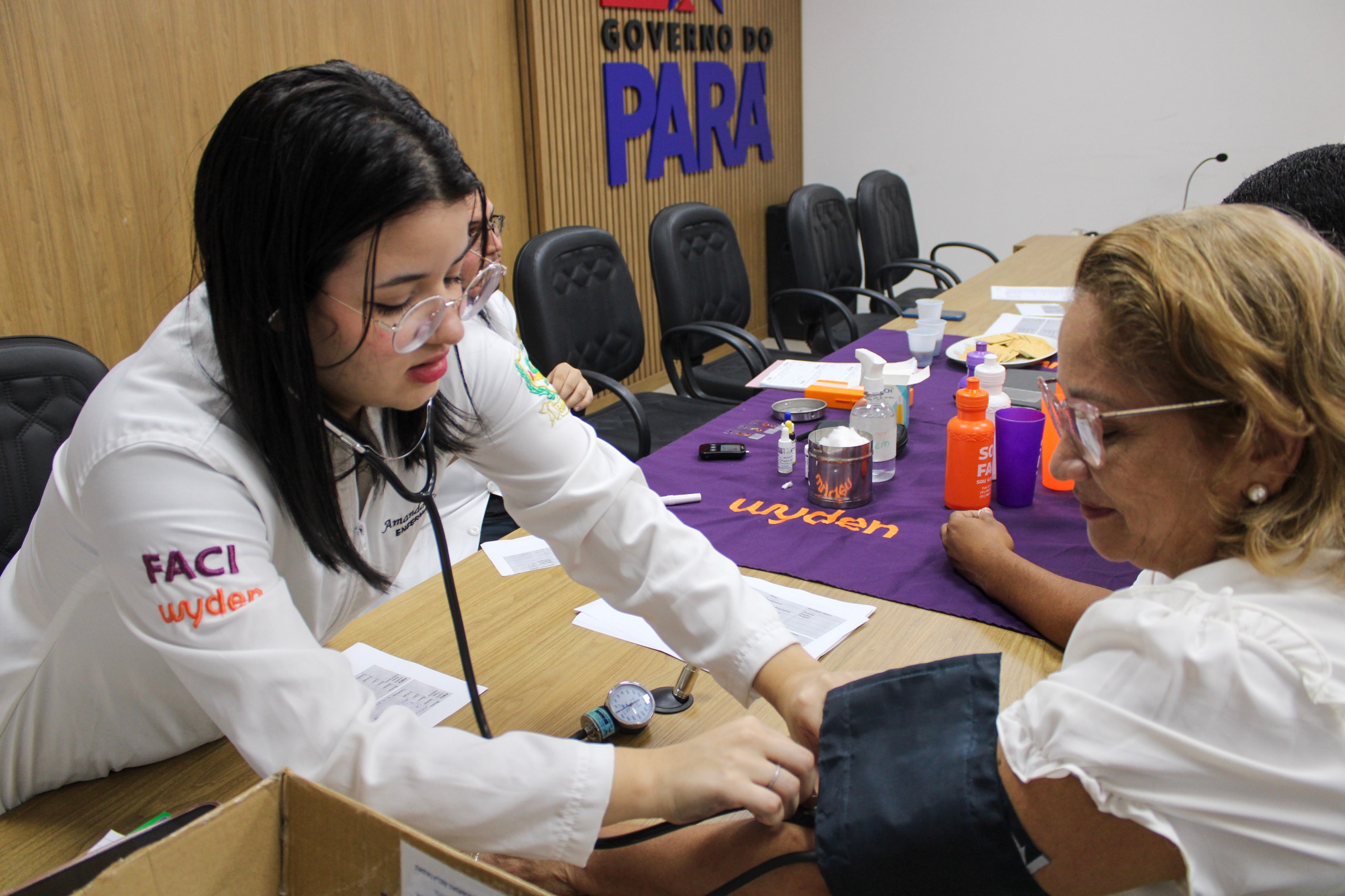 aferição de pressão arterial