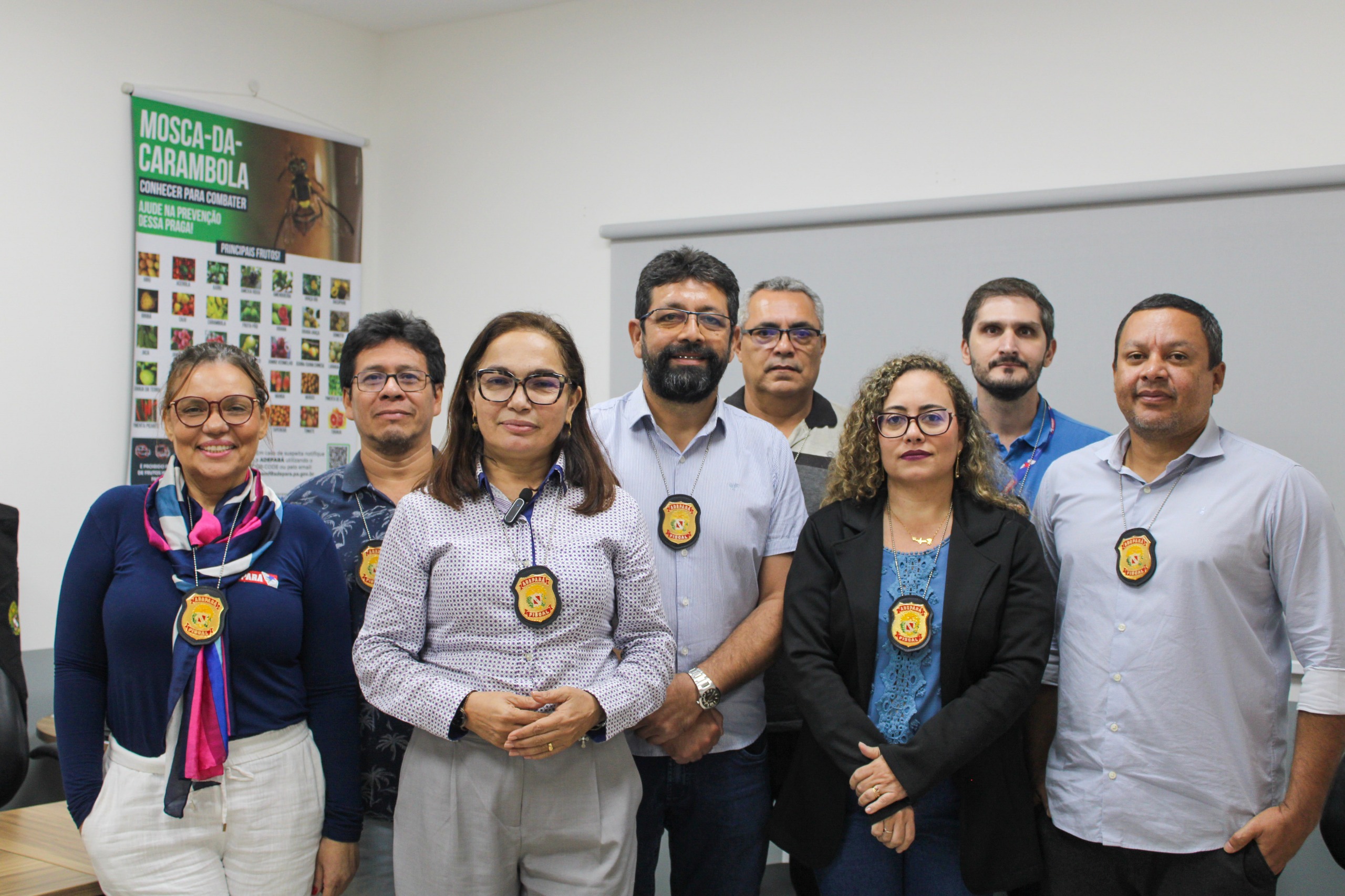 equipe técnica e operacional da mosca