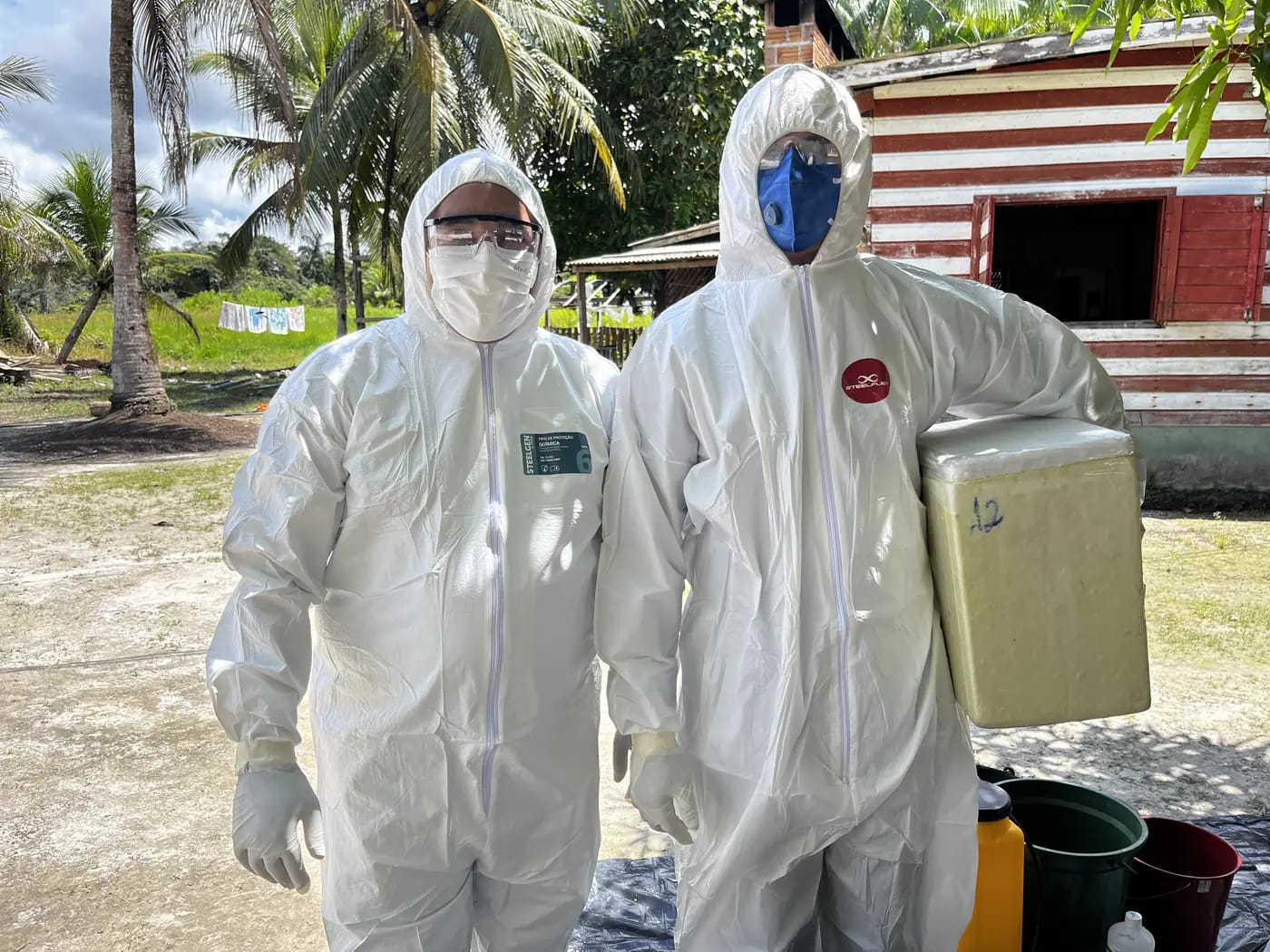 Equipe da Adepará em treinamento para casos de emergências zoosanitárias