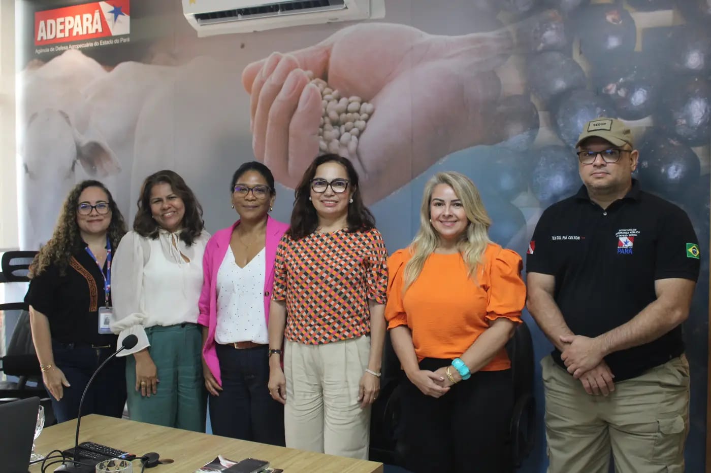 Equipe da Adepará e parceiros