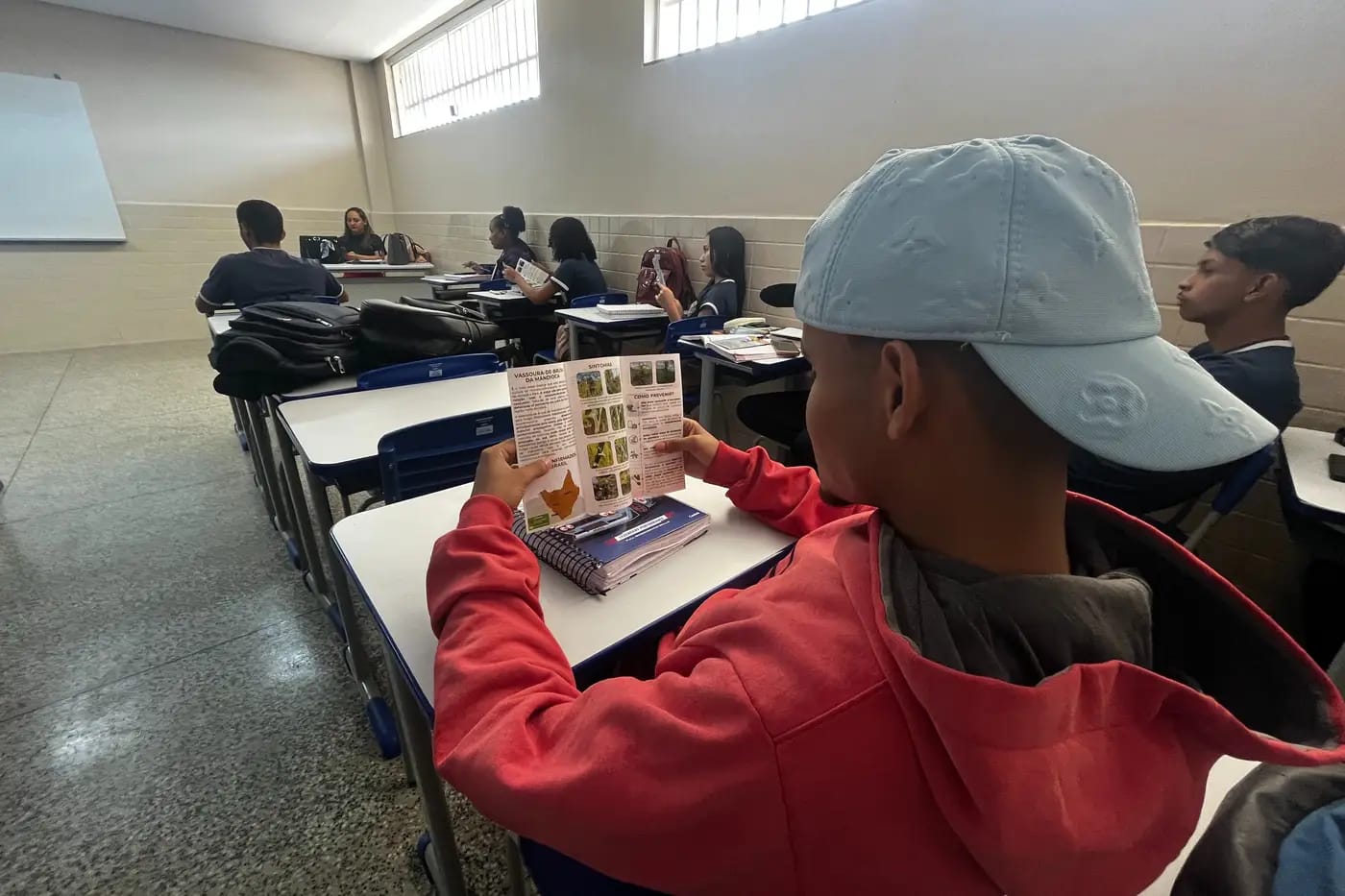 Sensibilização também envolveu a rede de ensino de Portel, o maior produtor de farinho do arquipélago do Marajó