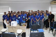 turma de servidores de Abaetetuba que fizeram o curso de gestão de conflitos