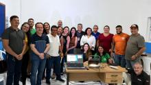 Palestra sobre comércio de produtos veterinários